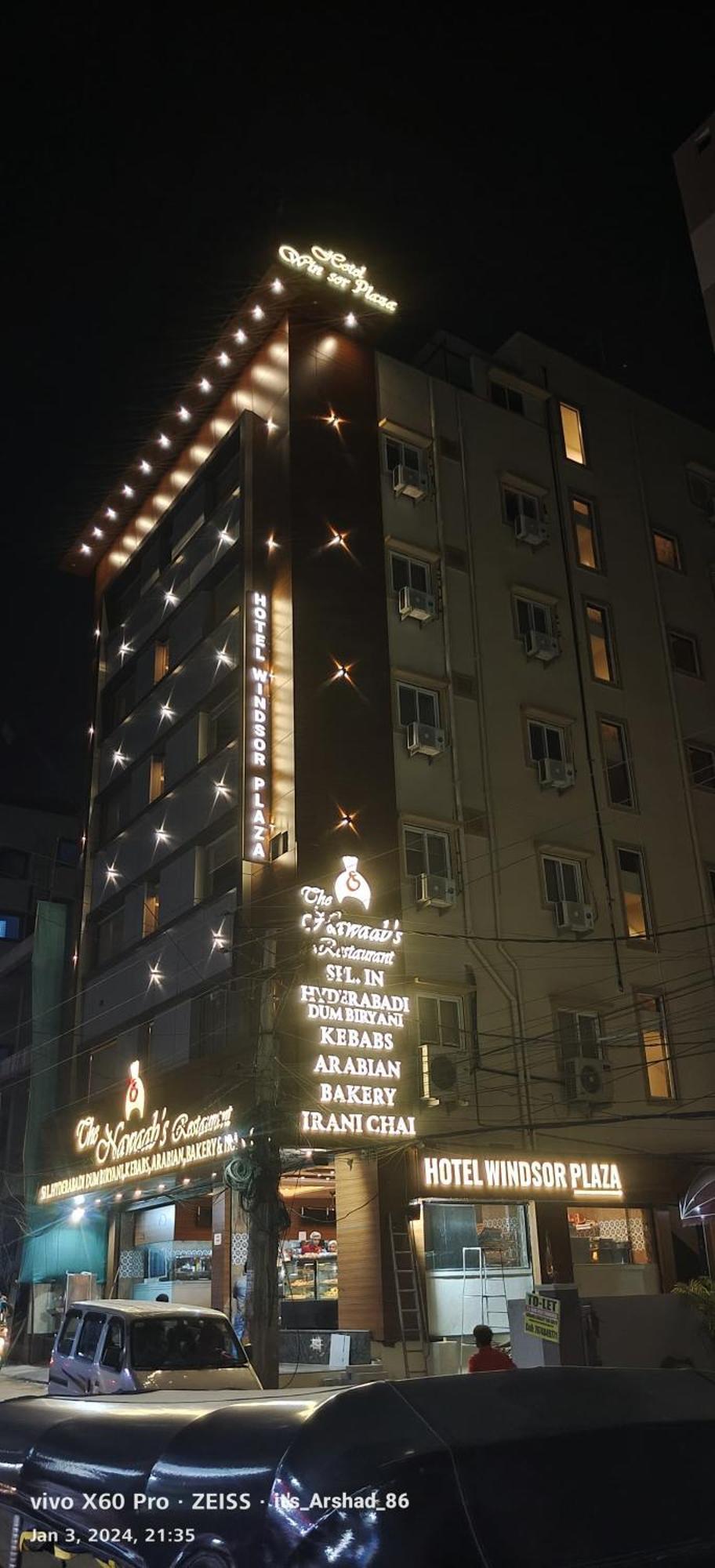 Hotel Windsor Plaza Hyderabad Exterior photo